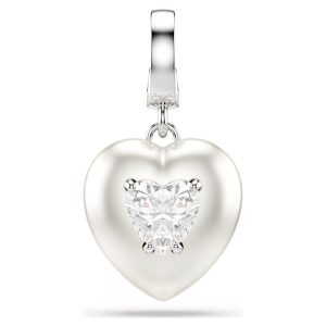 Idyllia: Charm piccolo Heart White Rhs