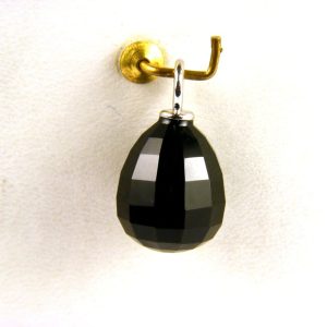 Ciondolo Pops in oro bianco 18kt e onice Kidult